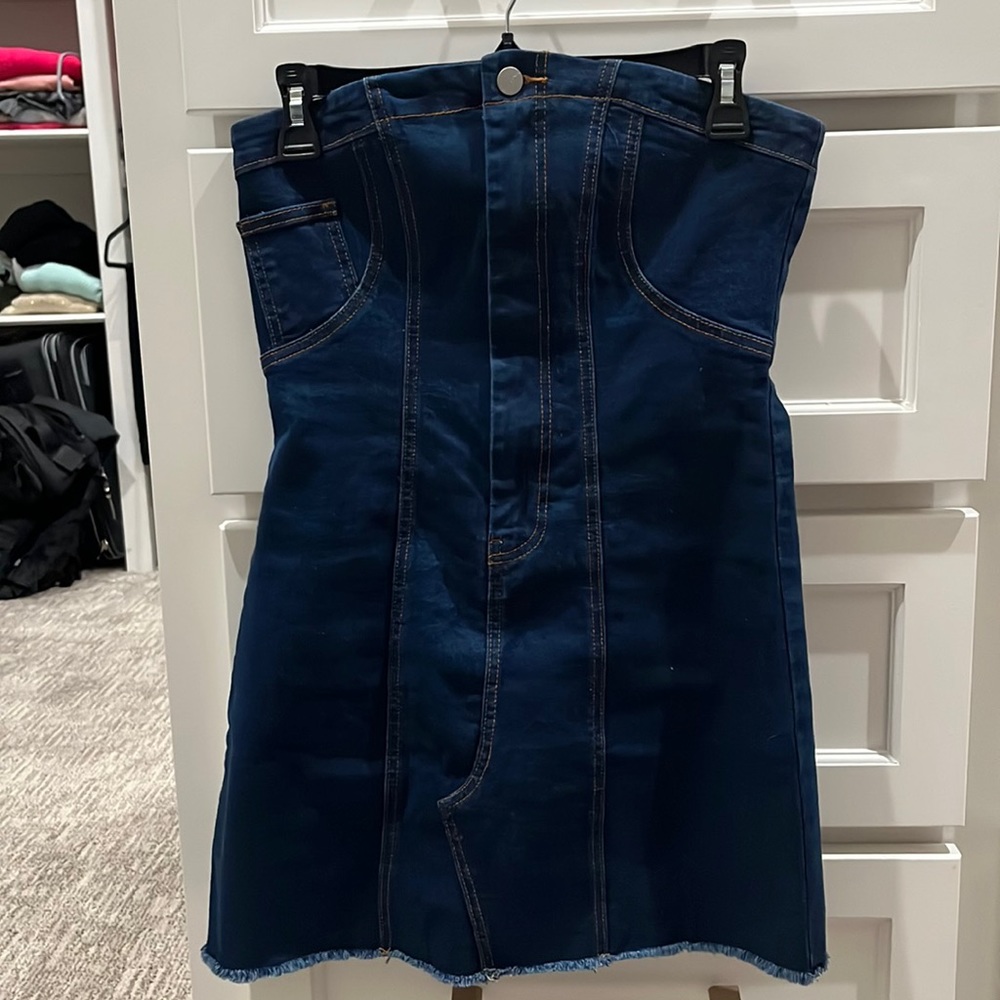 Superdown Denim Dress size small
